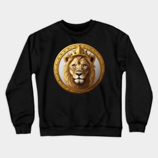 Regal Lion with Crown no.12 Crewneck Sweatshirt